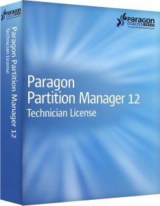 Paragon Partition Manager 12 Standard Technician License